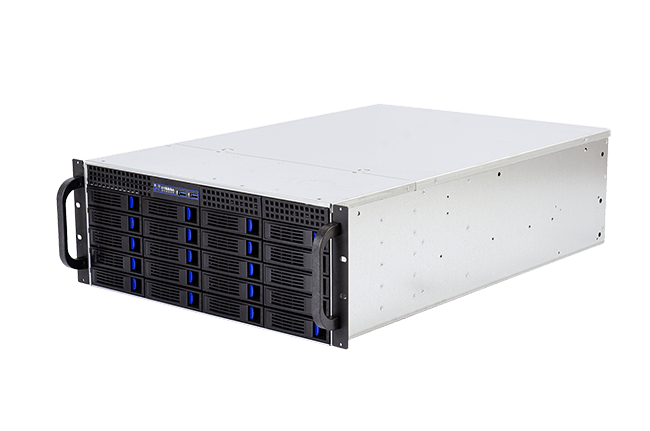  Server Chassis 4U 20 hard drive bays Hot-Swap for motherboard size up to 12"x13" backplane with optional MiniSAS-8087/8643/SATA interface