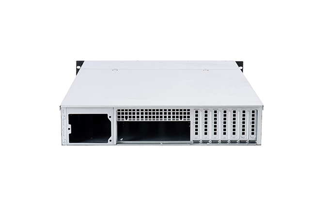 Server Chassis 2U 8 hard drive bays Hot-Swap for motherboard size up to 12"x13" backplane with optional MiniSAS-8087/8643/SATA interface