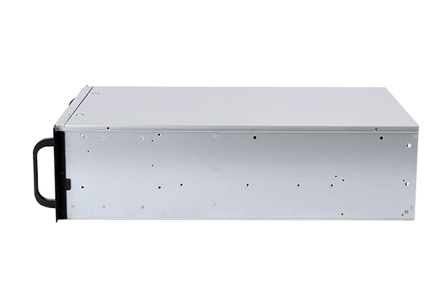 Server Chassis 4U 10 hard drive bays Hot-Swap for motherboard size up to 12"x13" backplane with optional MiniSAS-8087/8643/SATA interface